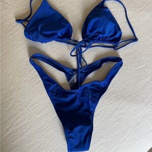 SHEIN Blue Bikini Set